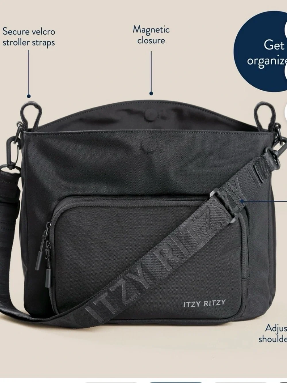 Itzy Ritzy Belong Cargo Caddy™ Black